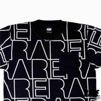 RARE CONNECTED POCKET TEE IN BLACK SHIRT